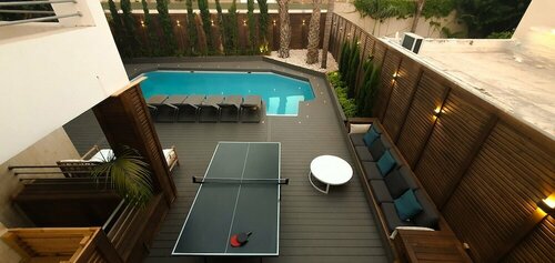 Гостиница Beautiful Villa Swimming Pool 6 Bdrms H3 в Герцлии