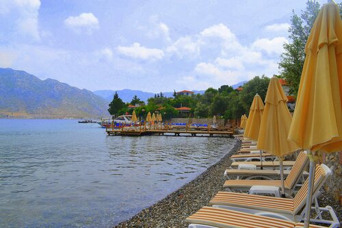 Гостиница Fiska Butik Hotel в Бозбуруне