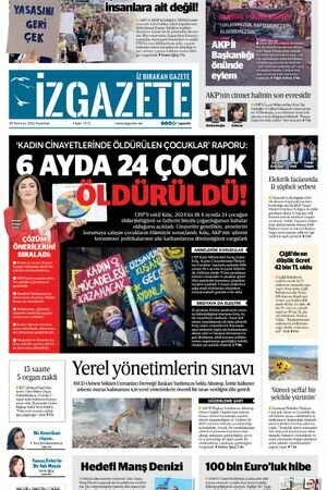 Gazete ve dergiler İz Gazete, İzmir, foto