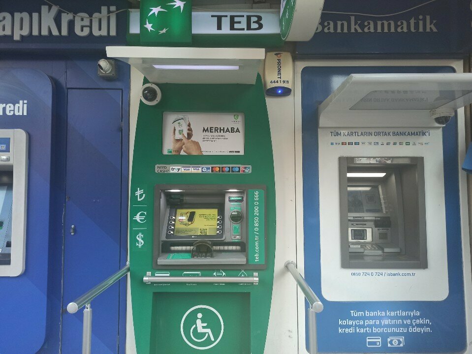 ATM TEB ATM, Istanbul, photo