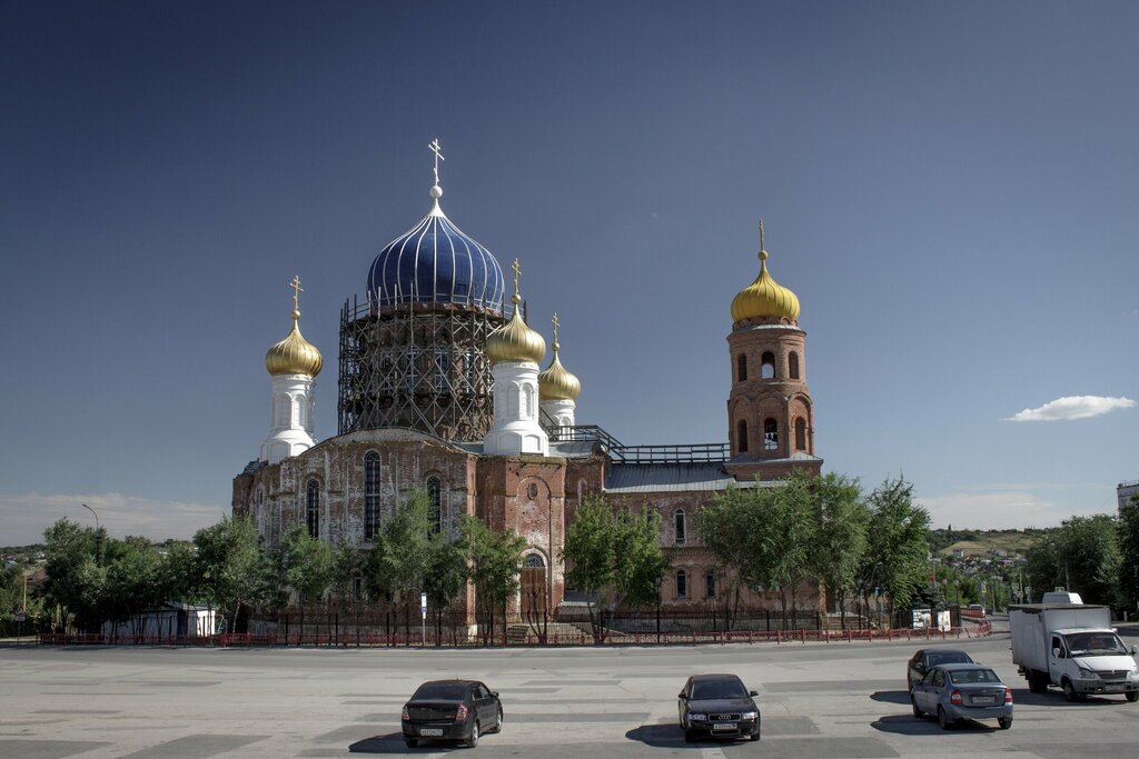 كنيسة أرثوذكسية Ikony Bozhiey Materi Vsekh Skorbyaschikh Radost Church ، مقاطعة فولغوغراد، صورة