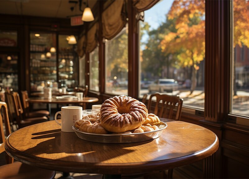 Coffee shop Blackish Brown, Abu Dhabi, photo