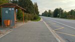 Дранишники – Полевая улица (Leningrad Region, Vsevolozhckiy DIstrict, Yukkovskoye selskoye poseleniye, derevnya Dranishniki, Priozerskoe Highway) ، توقف وسائل النقل العام