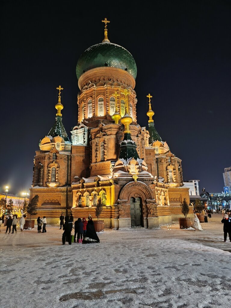 Orthodox church St Sophia Cathedral, Harbin, photo