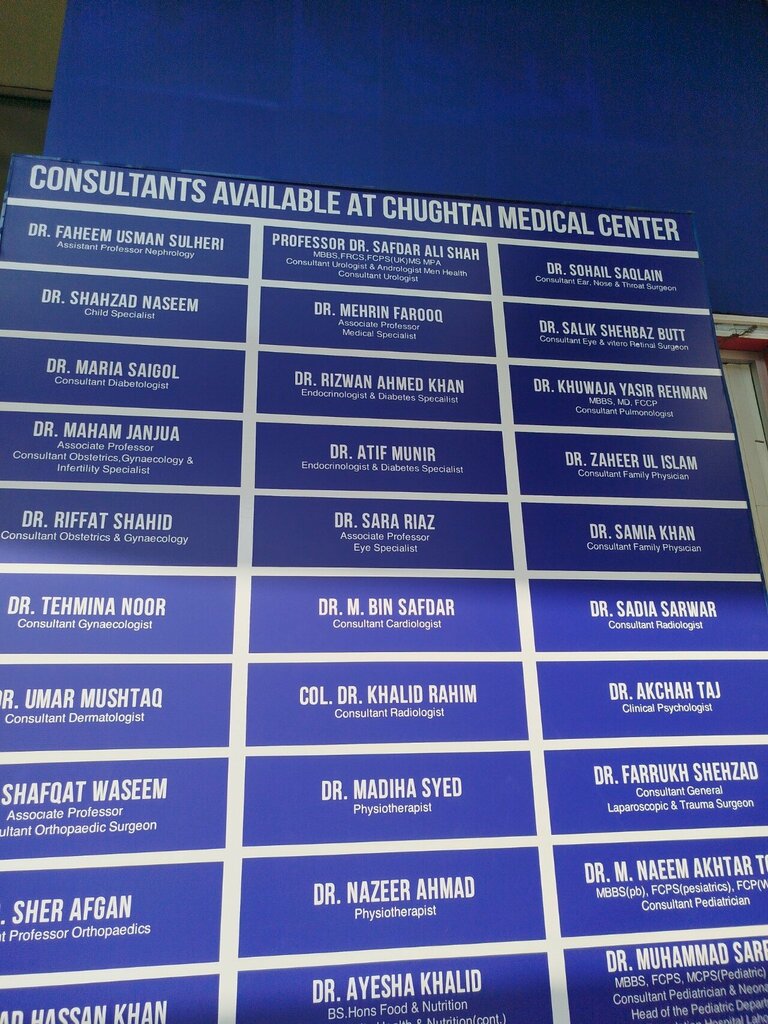 Private practice doctors Dr. Mehrin Farooq, Lahore, photo