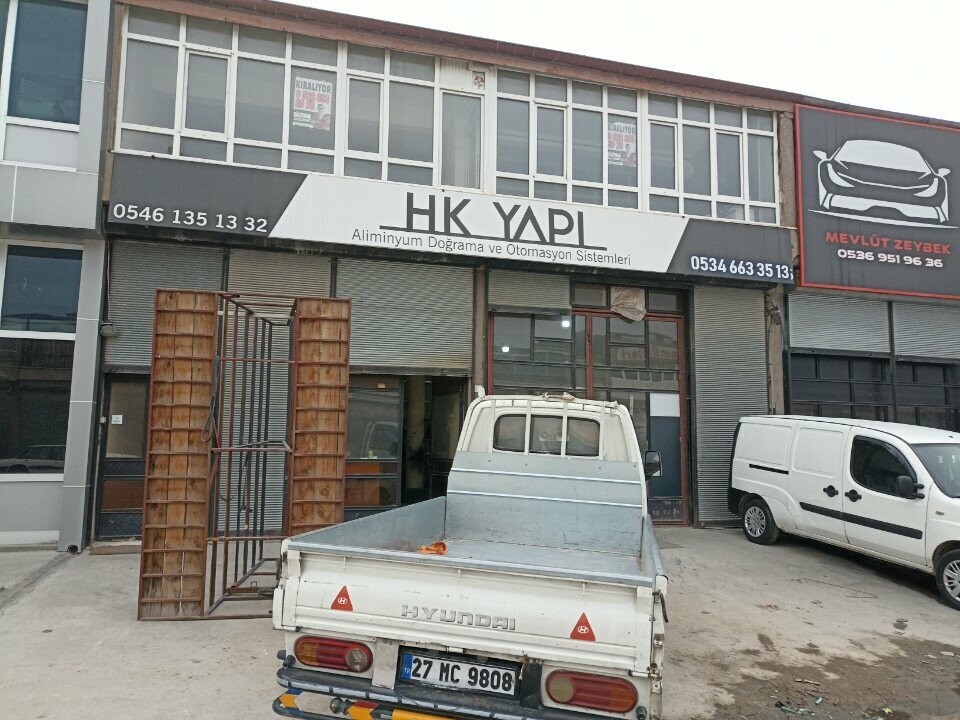 Aluminum, aluminum structures Hk Construction, Konya, photo