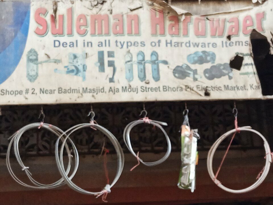 Hardware store Suleman, Karachi, photo