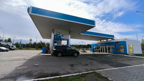 Gas station Gazpromneft, Chelyabinsk, photo