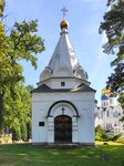 Tserkov Strastey Gospodnikh V Nikolo-Ugreshskom monastyre (ploshchad Svyatitelya Nikolaya, 1к5), capilla, cruz conmemorativa