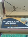 Mariyum marble (Pak Colony, B5), stone articles and fixtures