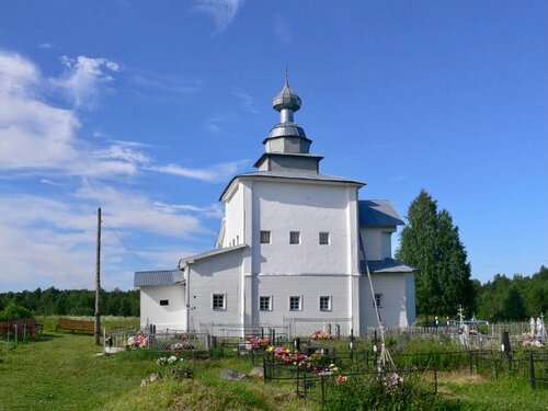 Orthodox church Церковь Рождества Иоанна Предтечи в Олюшино, Vologda Oblast, photo