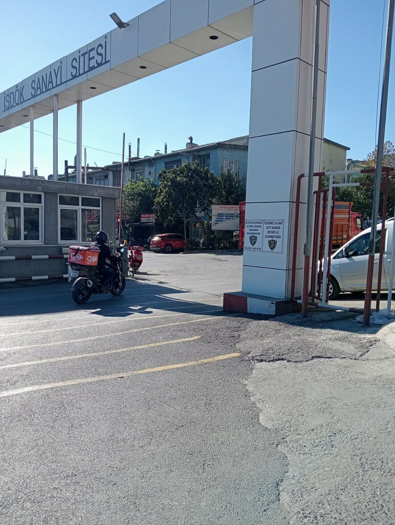 Pass office, security post Isdok Industrial Site Security, Istanbul, photo