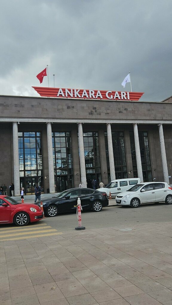 Railway station Ankara Train Station, Ankara, photo