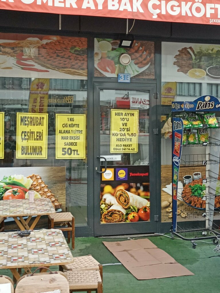 Foodmall, gastro market Famous Omer Aybak Cigkofteci Sugar Branch, Konya, photo