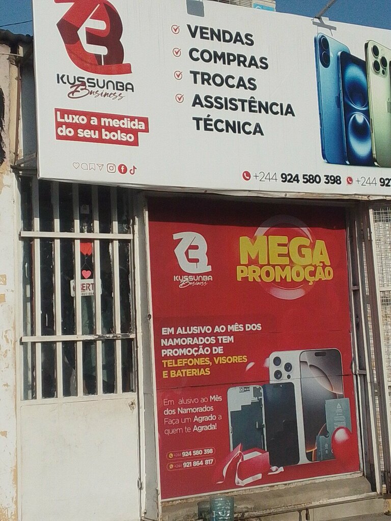 Items for mobile phones Kussunba, Loanda, photo