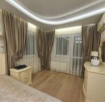 Art-deko, salon tyulya i shtor (Rizhskiy Avenue, 52), cortinas, cornisas