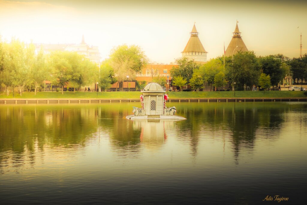 Landmark, attraction Лебединый домик, Astrahan, photo