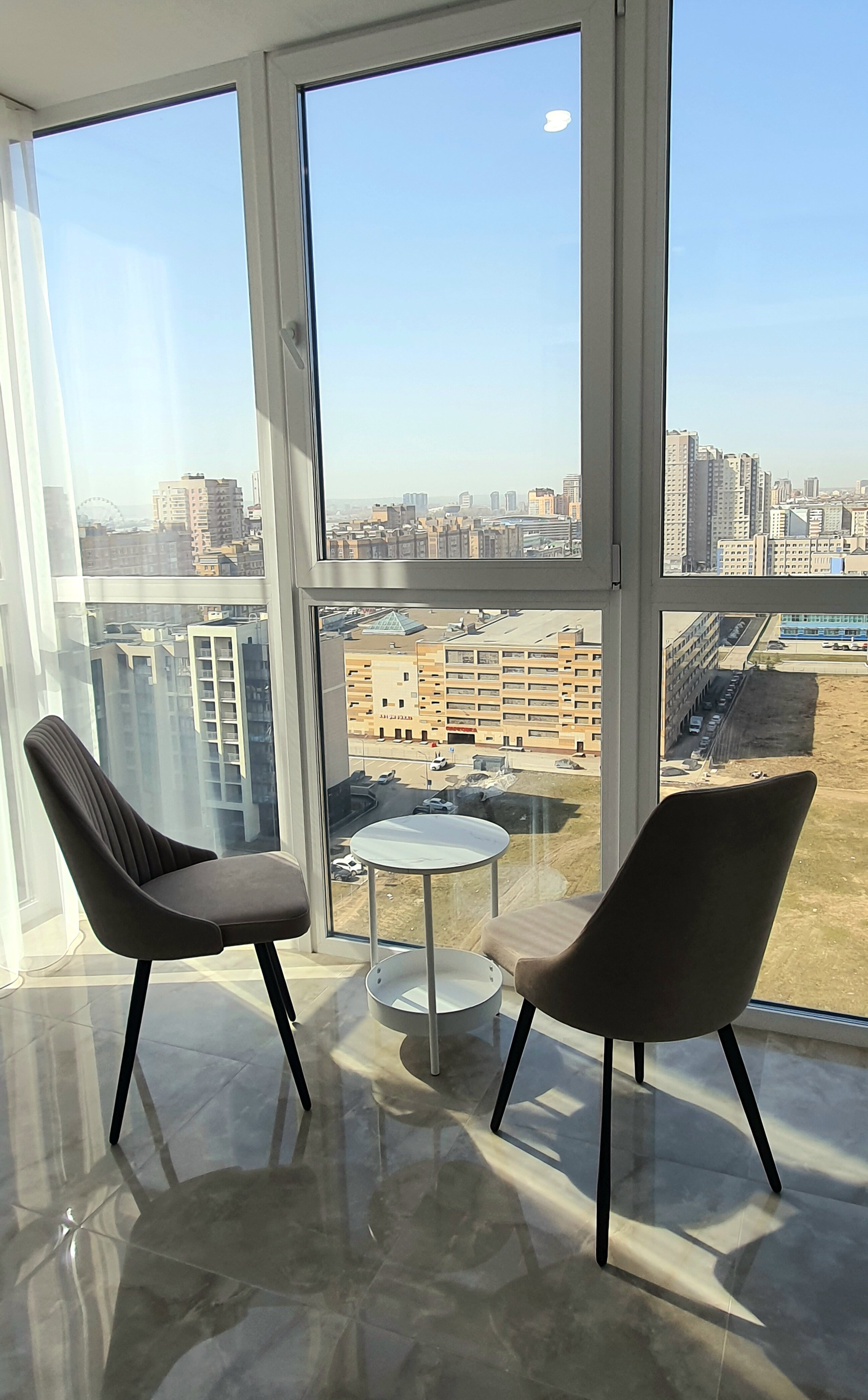 Фото Видовые апартаменты с парковкой около набережной и аквапарка Ривьера