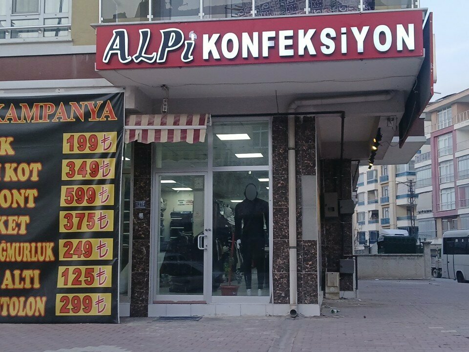 Clothing store Alpi Konfeksiyon, Konya, photo
