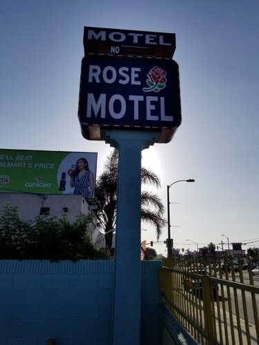 Гостиница Rose Motel в Комптоне