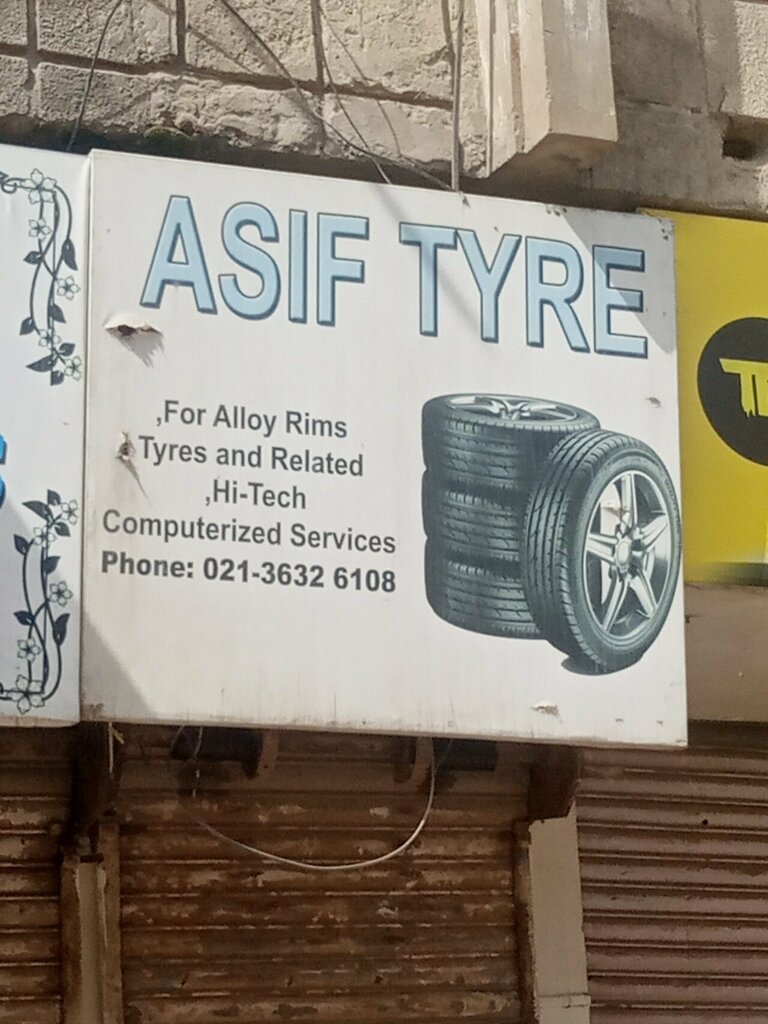 Tire service Asif tyre, Karachi, photo