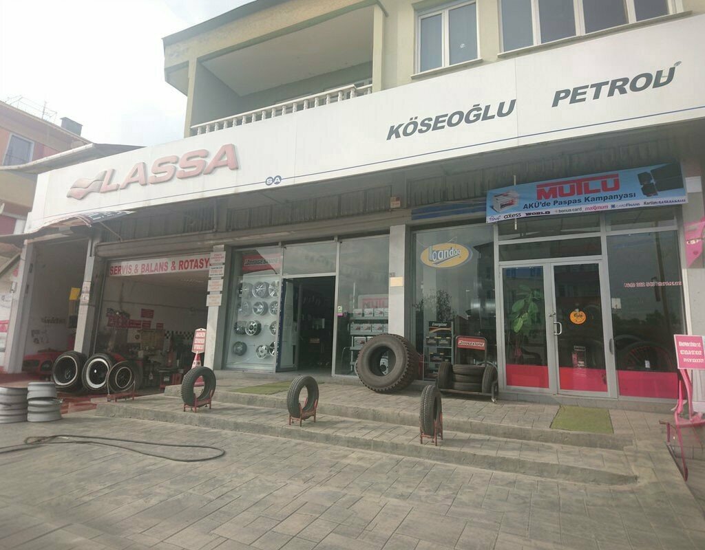Tires and wheels Lassa-Koseoglu Tire, Bafra, photo