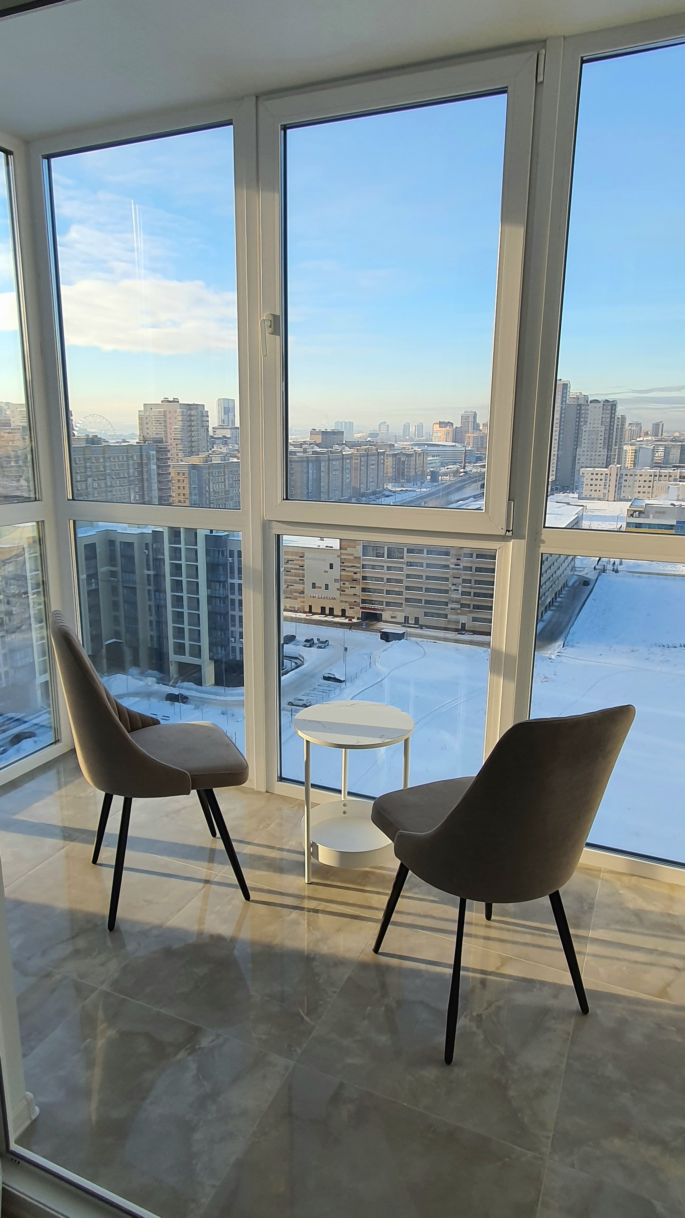 Фото Видовые апартаменты с парковкой около набережной и аквапарка Ривьера