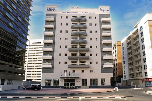 Внешний вид отеля Mena Plaza Hotel Albarsha в Аль-Барше, фото 4