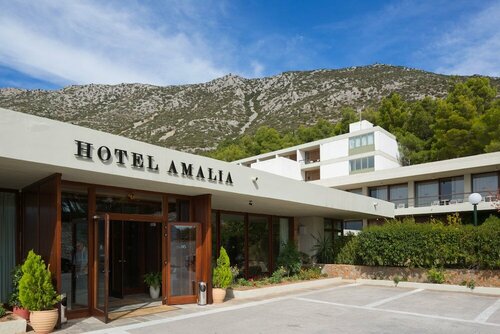 Внешний вид отеля Amalia Hotel Delphi в Муниципальной единице Дельфах, фото 1