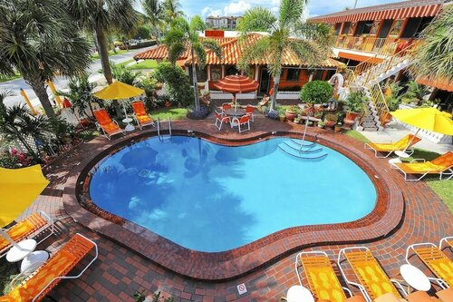 Внешний вид отеля Blue Seas Courtyard в Лодердейл-бай-зе-Си, фото 5