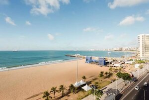 Гостиница Apartamento Vista mar Praia de Iracema
