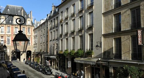Гостиница Boutique Hôtel de la Place des Vosges в Париже