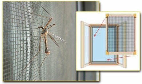 Mosquito nets Serpen Fly Screen Folding Glass, Izmit, photo