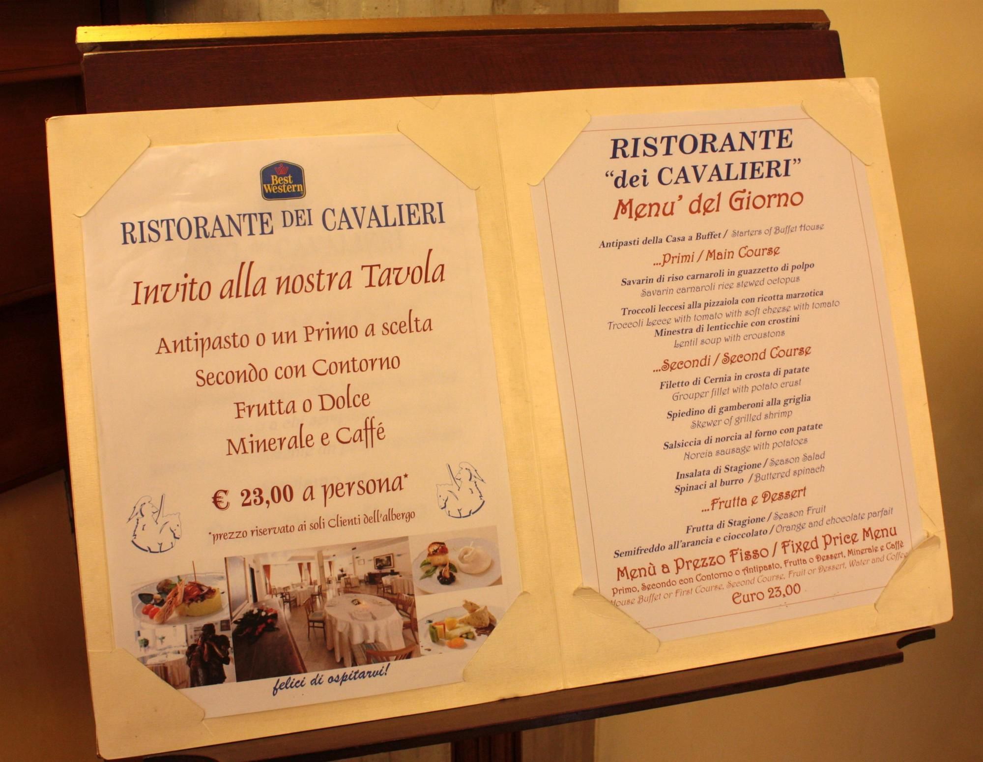 Фото Best Western Hotel Dei Cavalieri