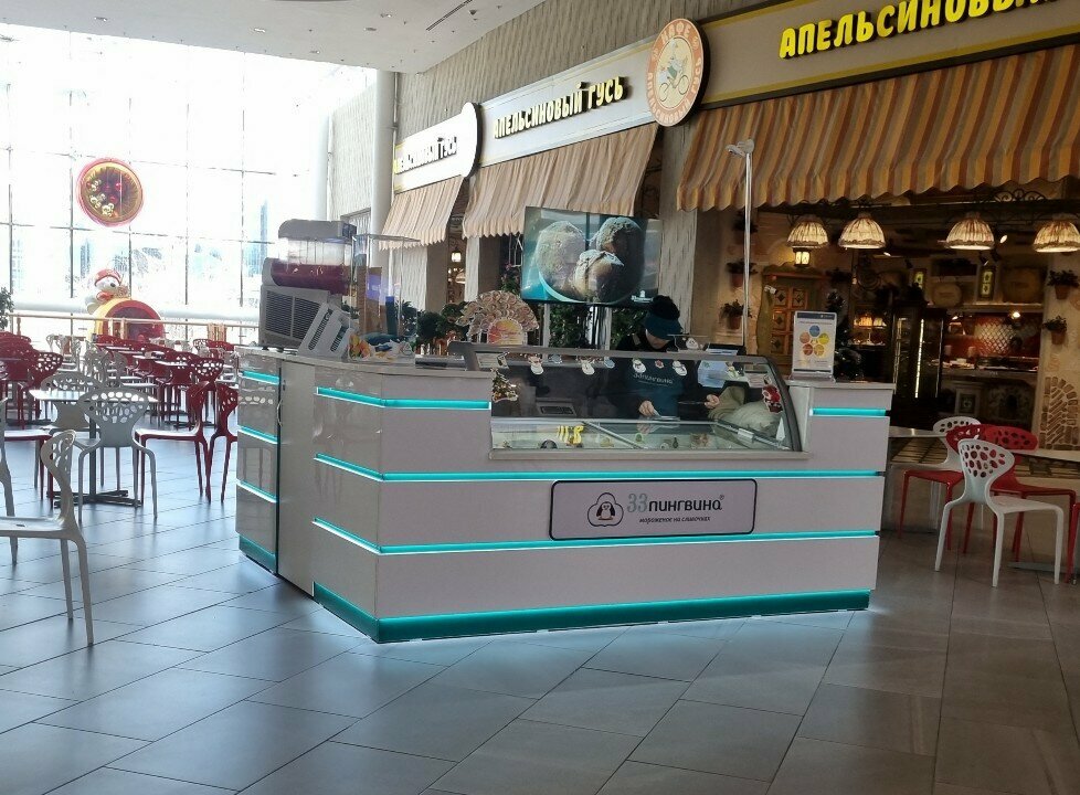 Ice cream 33 pingvina, Almaty, photo