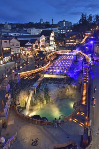 Гостиница Kusatsu Onsen Hotel Village