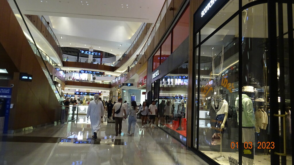 Clothing store Diesel, Dubai, photo