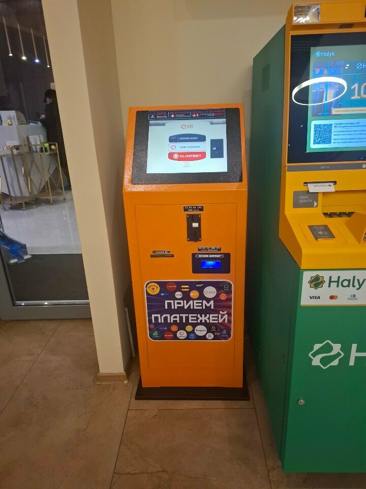 Payment terminal Qiwi, Astana, photo