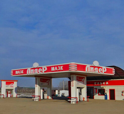 Gas station Лидер, Gudermes, photo