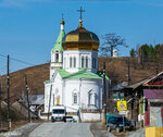 Church of the Exaltation of the Holy and Life-Giving Cross of the Lord (selo Syrostan, Nagornaya ulitsa, 3А), orthodox church