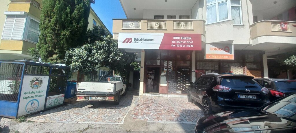 Elektrik ve elektrikli ürün mağazası Kont Elektrik, Alanya, foto