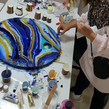 Art workshop Monarch Arts, Abu Dhabi, photo