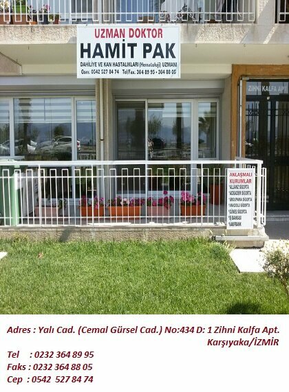 Private practice doctors Dr. Hamit Pak, Izmir, photo