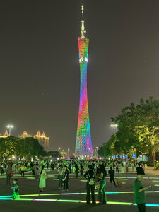 Guangzhou TV Transmission Tower (Guangdong Province, Guangzhou, Haizhu District), landmark, attraction