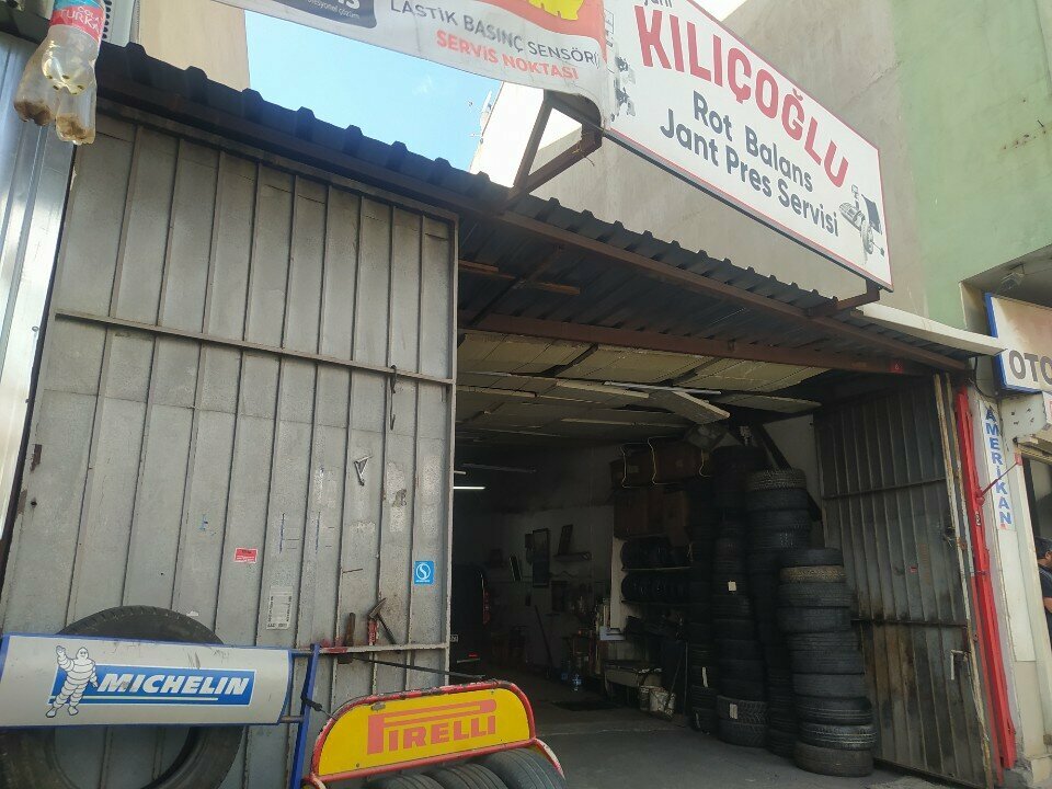 تركيب وتصليح الإطارات Computerized Kilicoglu Wheel Balance Rim Press Service ، اسطنبول، صورة