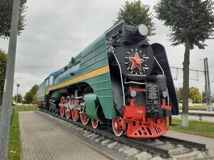 Паровоз П36 (Viciebskaja voblasc, Orsha), monument to technology