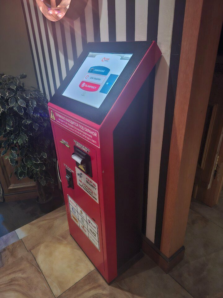 Payment terminal Qiwi, Astana, photo