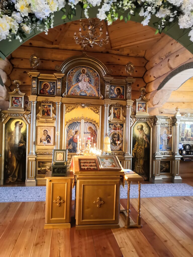 كنيسة أرثوذكسية Церковь Святителя Николая ، إقليم ألتاي، صورة