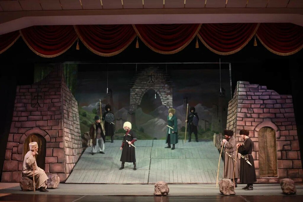 Theatre Ингушский государственный драматический театр имени И. Базоркина, Nazran, photo