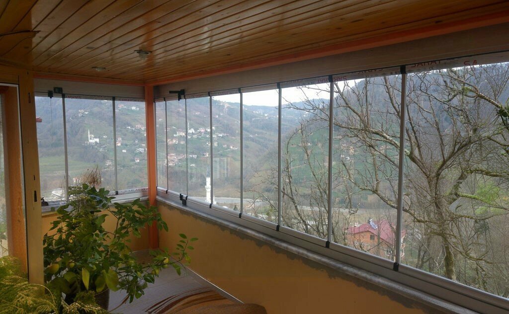 Glazing of balconies and loggias Ozturk Aluminum & Glass Balcony & Pvc, Ortahisar, photo